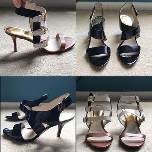 2 Pair Michael Kors Strappy Sandals